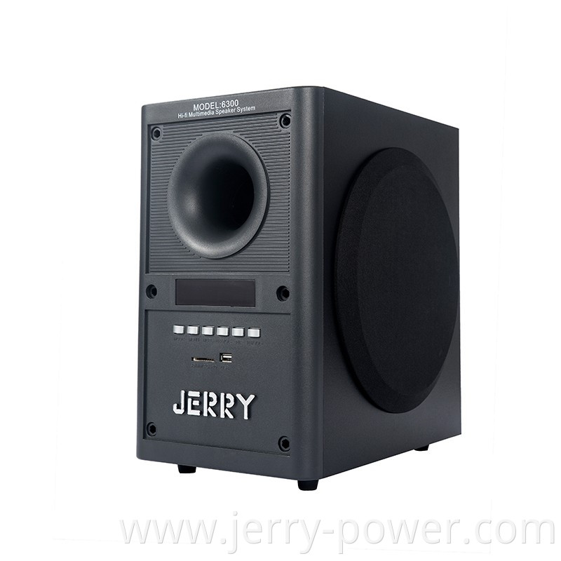 AC 220V and DC 12V power USB SD FM 3.1 JERRY speaker for computer 3.1 surround system / multimedia JERRY speakers 3.1